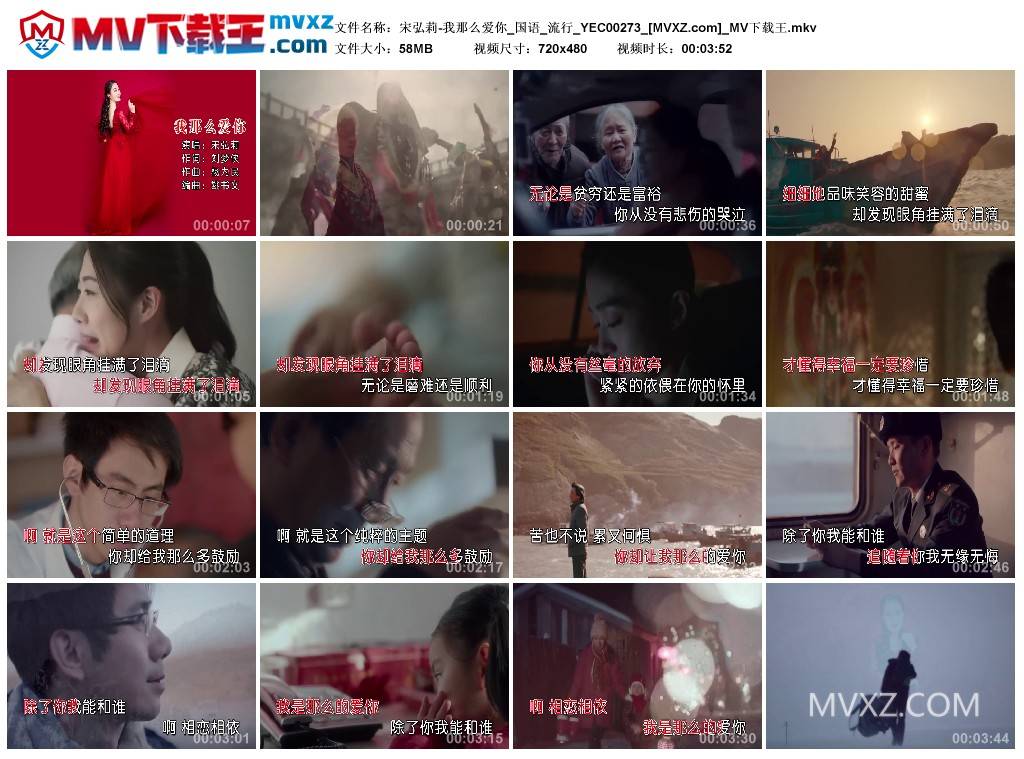 宋弘莉-我那么爱你_国语_流行_YEC00273